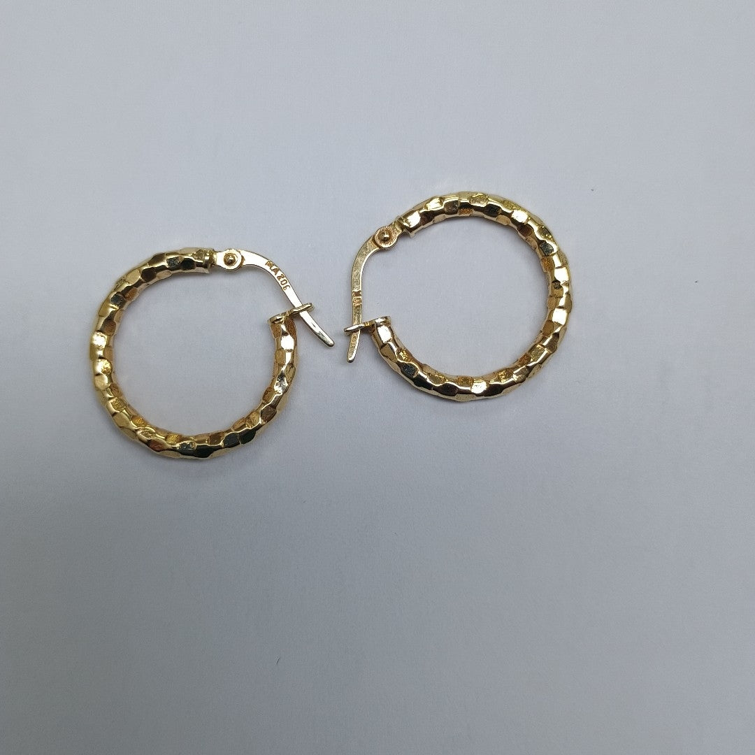 ARRACADAS PAR ORO 10 K 1.5 GRMS (SEMINUEVO)