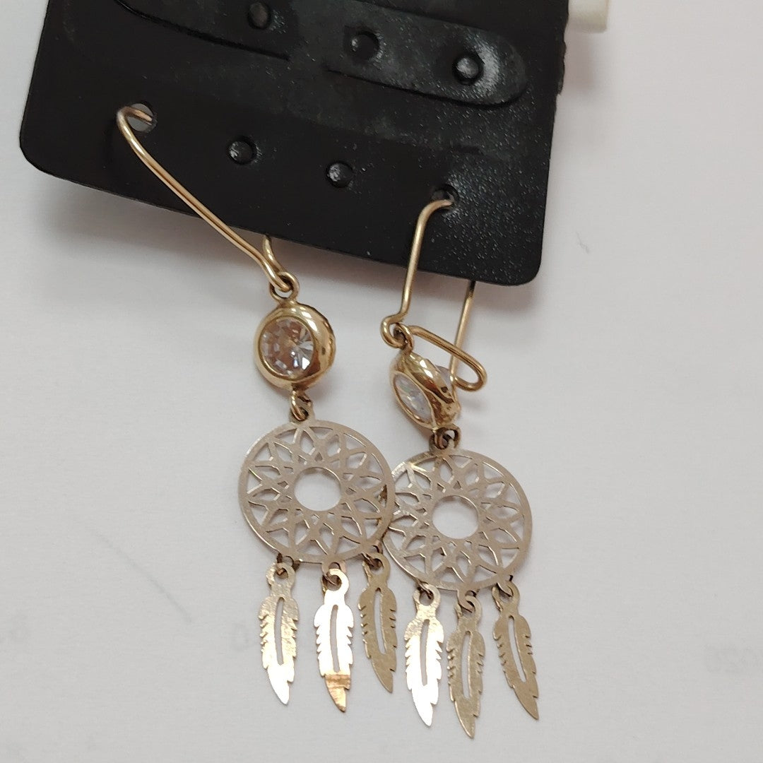 ARETES PAR ORO 10 K 1.7 GRMS (SEMINUEVO)