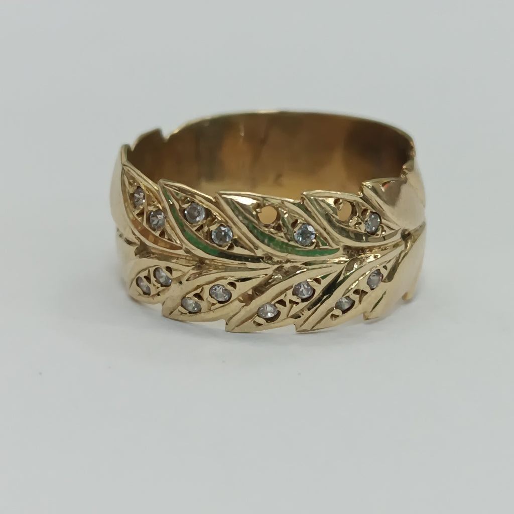 ARGOLLA ORO 14 K 5.9 GRMS (SEMINUEVO)
