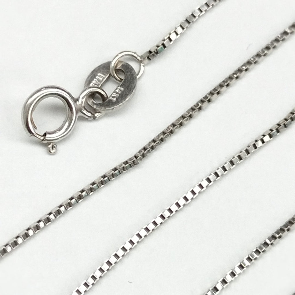 CADENA ORO BLANCO 14 K 1,80 GRMS (SEMINUEVO)