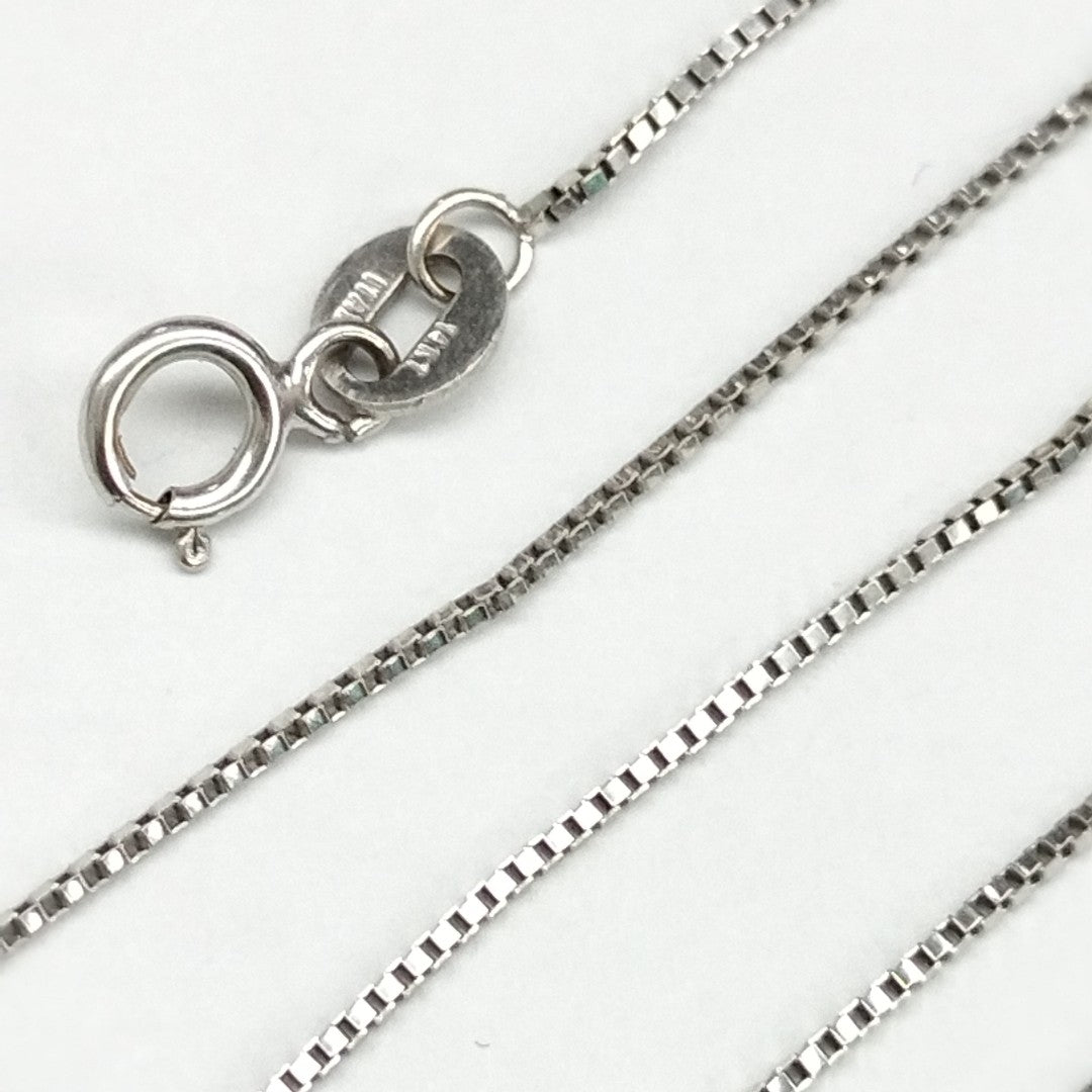 CADENA ORO BLANCO 14 K 1,80 GRMS (SEMINUEVO)