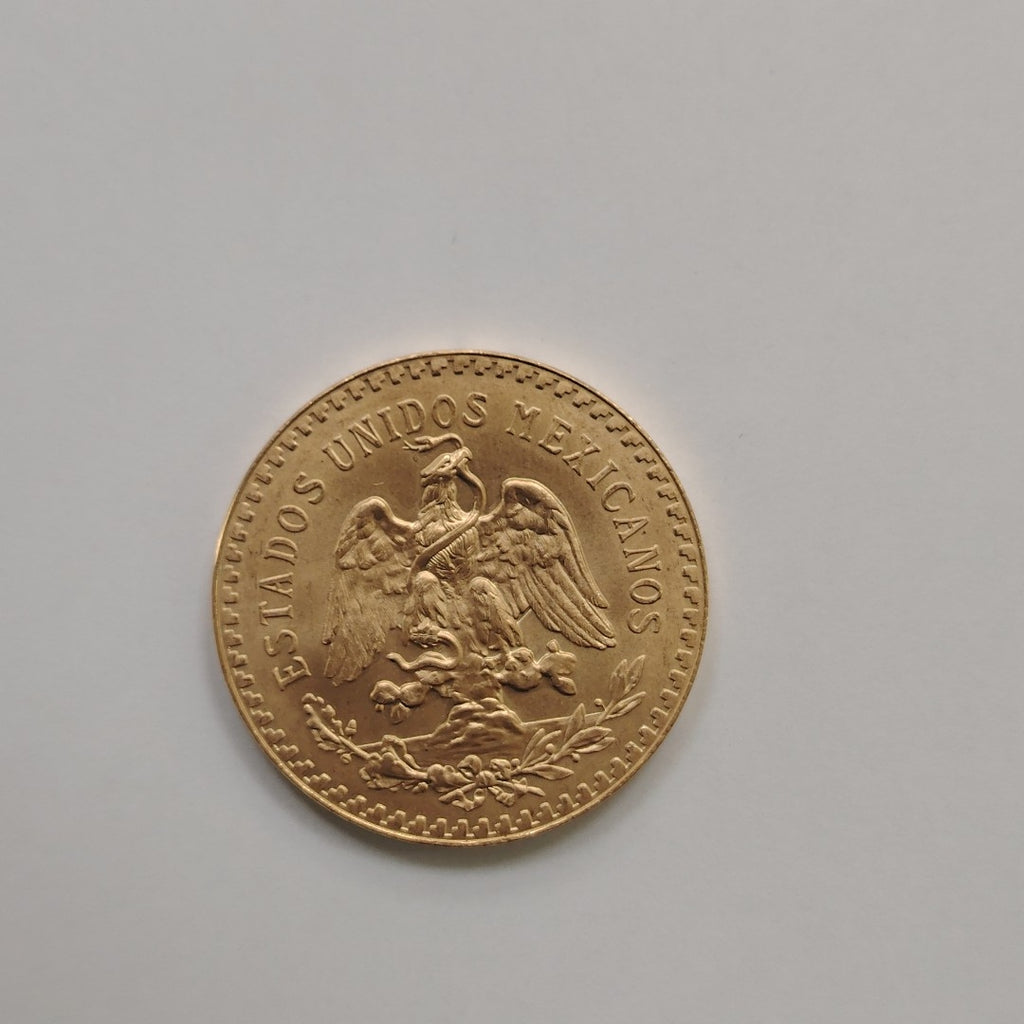 K1 41.6 GRMS 21 K IDENTIFICACIÓN MONEDA NOMINATIVA MONEDAS PESOS 50 PESOS (SEMINUEVO)