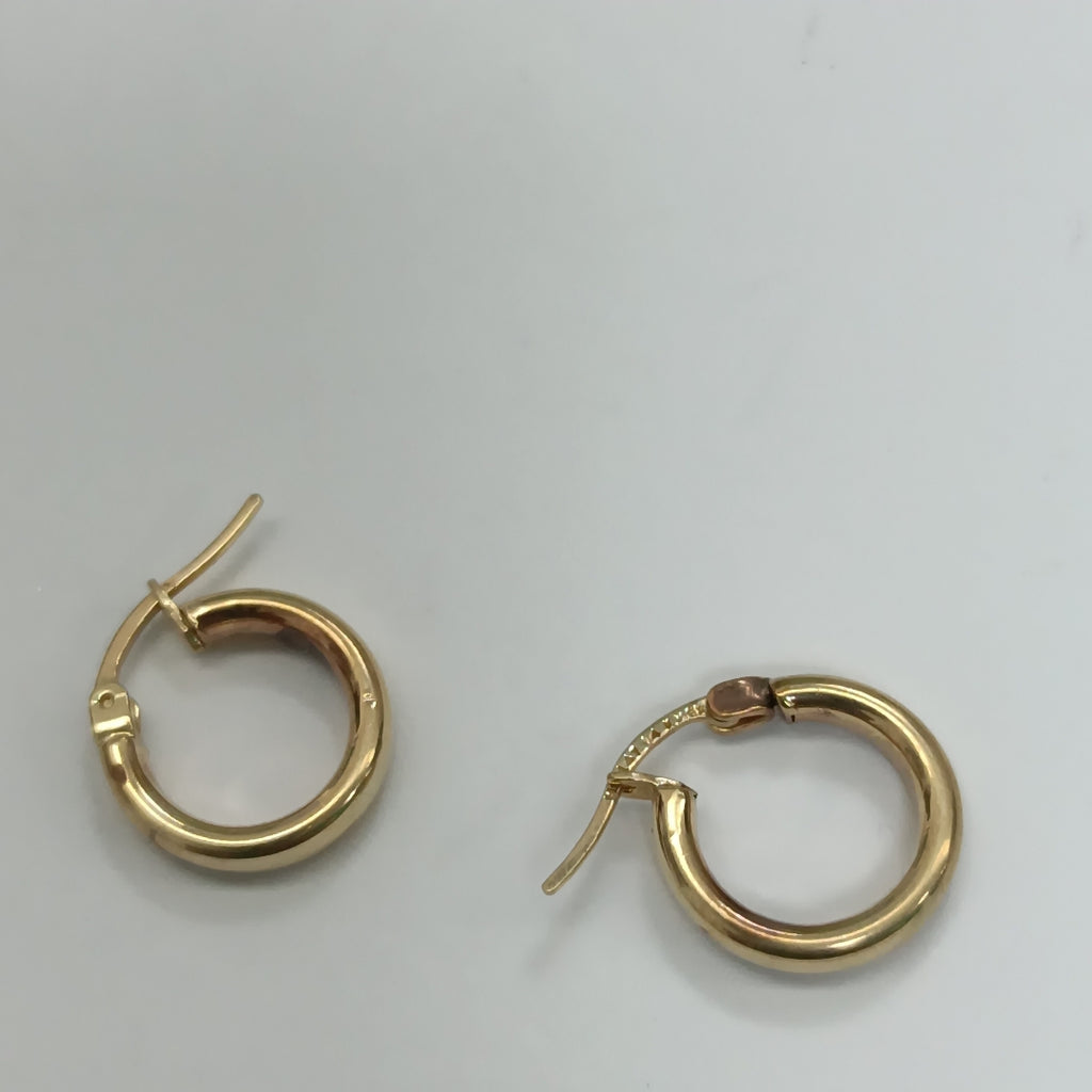 ARRACADAS PAR ORO 14 K 2.6 GRMS (SEMINUEVO)