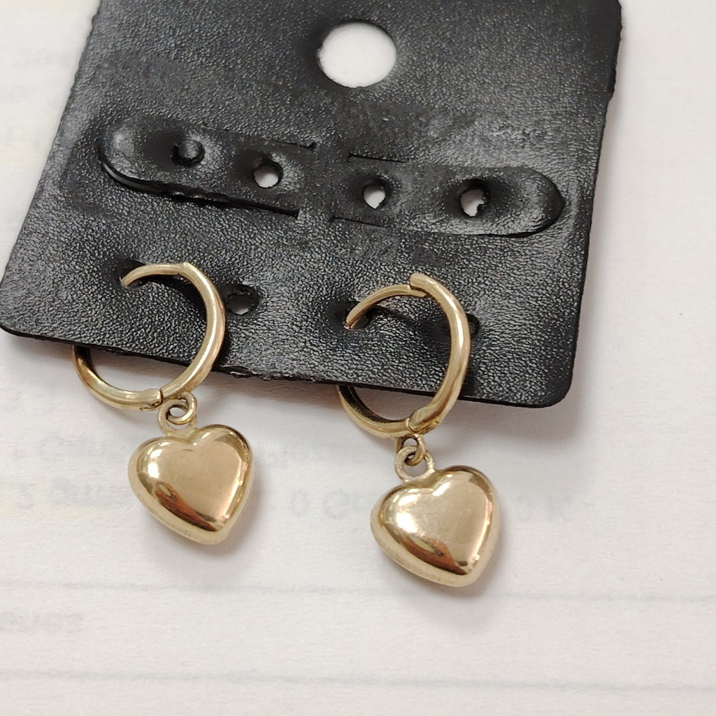 ARETES PAR ORO 10 K 1.6 GRMS (SEMINUEVO)
