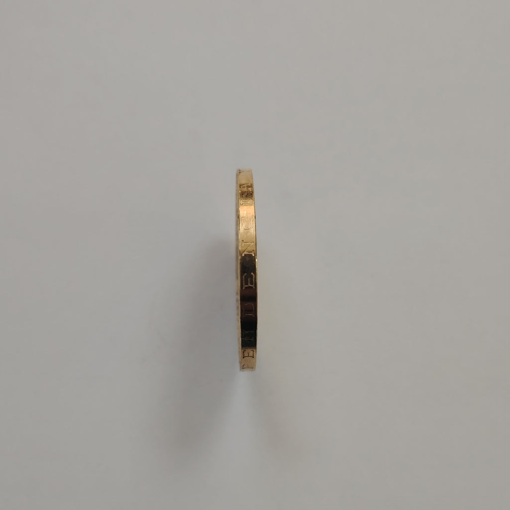K1 41.6 GRMS 21 K IDENTIFICACIÓN MONEDA NOMINATIVA MONEDAS PESOS 50 PESOS (SEMINUEVO)