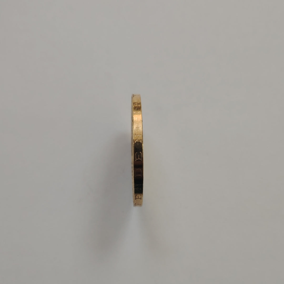 K1 41.6 GRMS 21 K IDENTIFICACIÓN MONEDA NOMINATIVA MONEDAS PESOS 50 PESOS (SEMINUEVO)