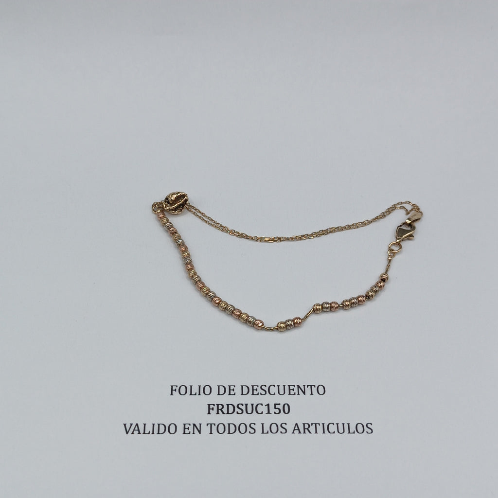 PULSERA ORO 14 K 3.1 GRMS (SEMINUEVO)