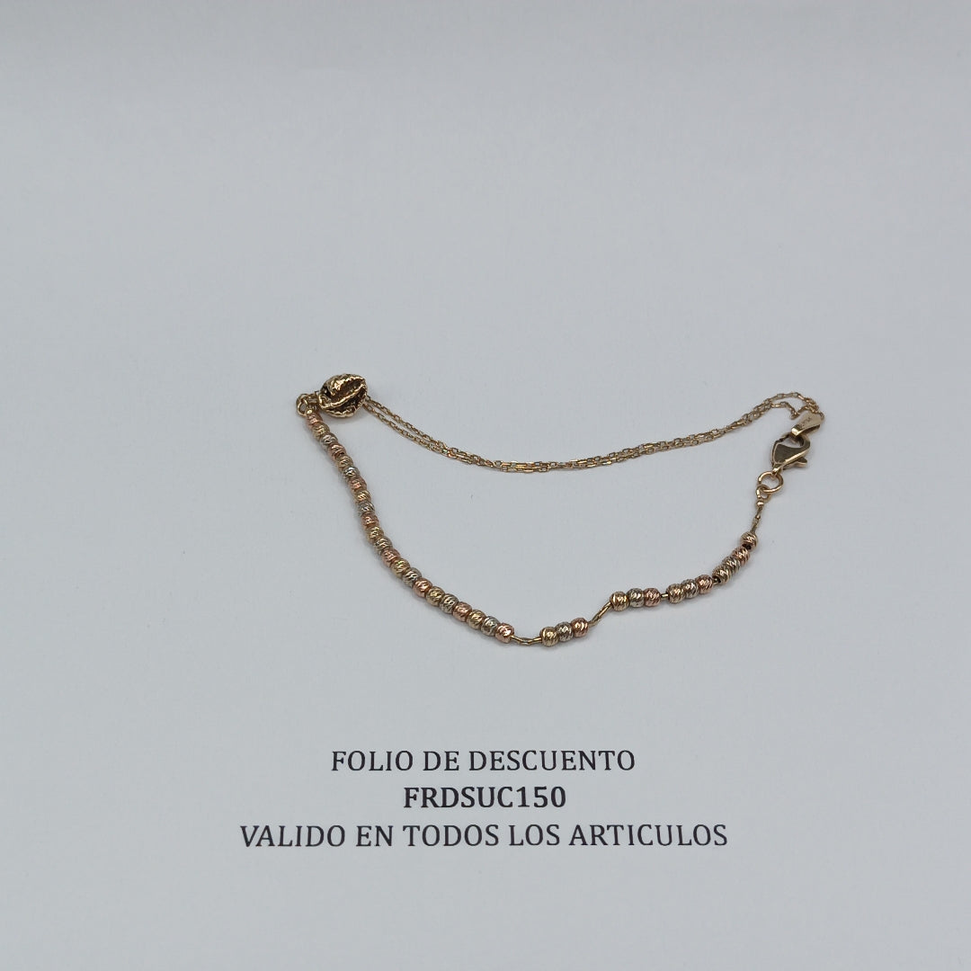 PULSERA ORO 14 K 3.1 GRMS (SEMINUEVO)