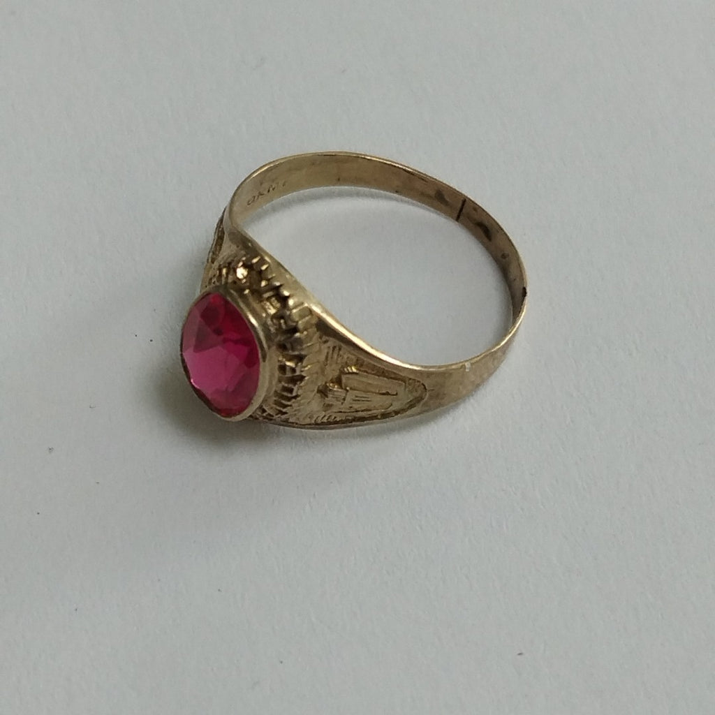 ANILLO DE GRADUACIÓN ORO 10 K 1,50 GRMS (SEMINUEVO)