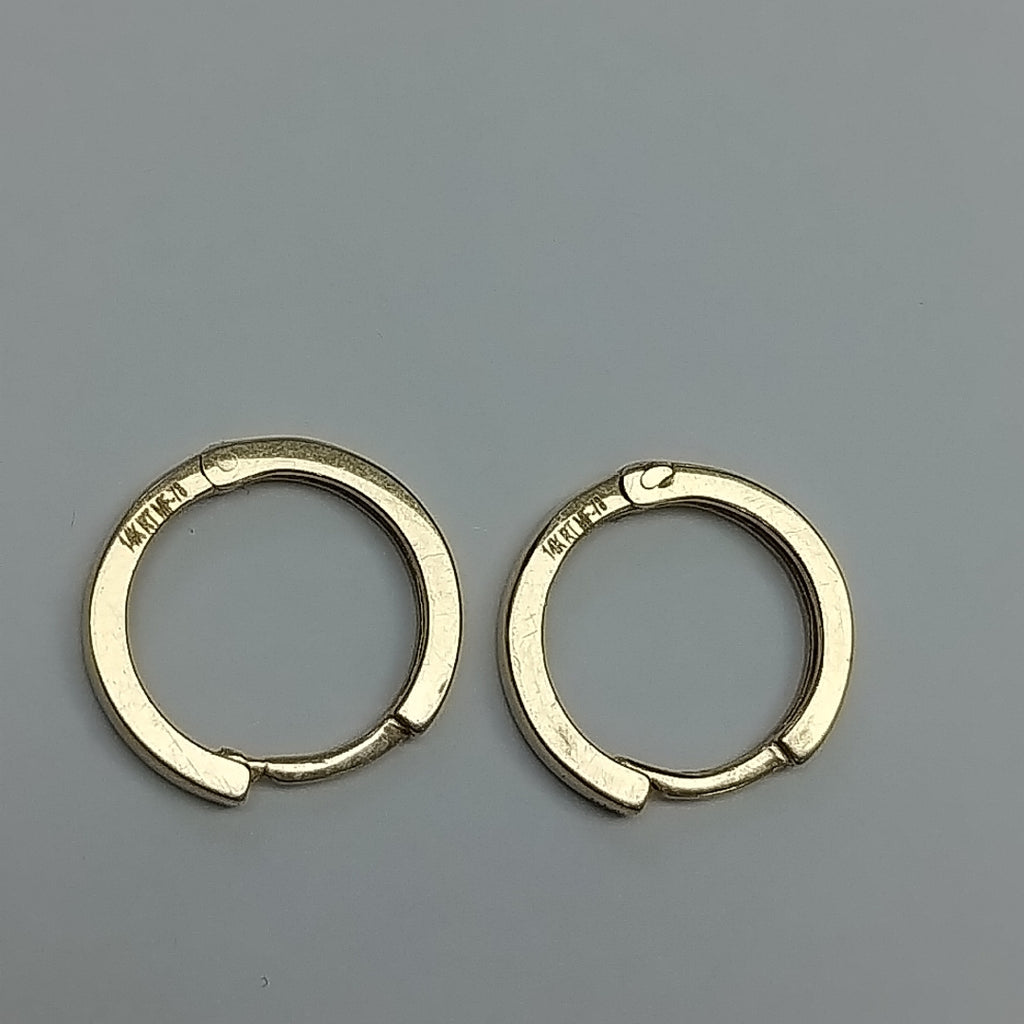 ARRACADAS PAR ORO 14 K 1,80 GRMS (SEMINUEVO)