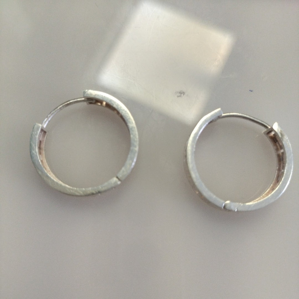 ARETES ARRACADAS GRECAS PLATA .925 4.13 GR (NUEVO)