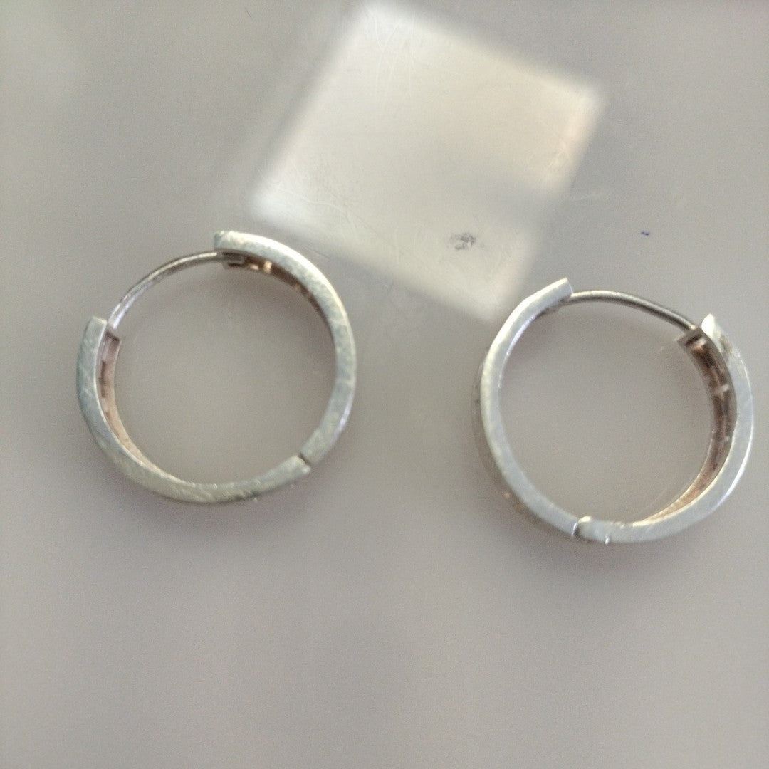 ARETES ARRACADAS GRECAS PLATA .925 4.13 GR (NUEVO)