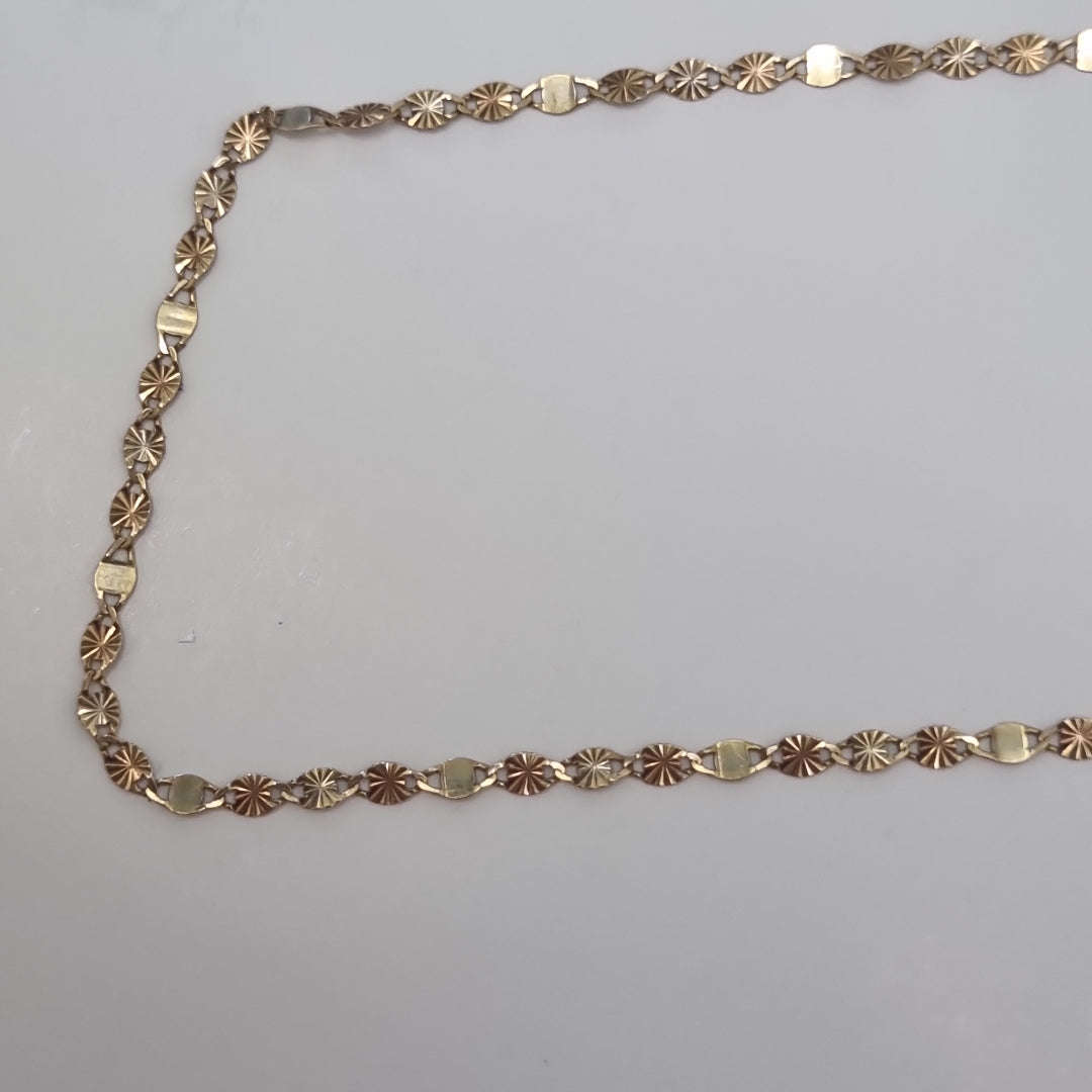 CADENA ORO 10 K 1.1 GRMS (SEMINUEVO)