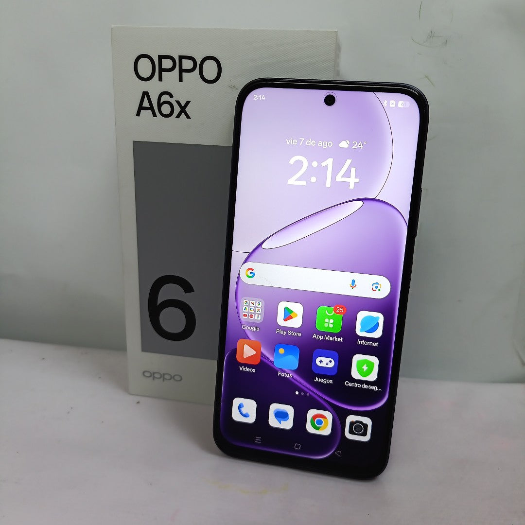 CELULAR OPPO A6X CPH2819 (2025) 128 GB 4 GB RAM (SEMINUEVO)