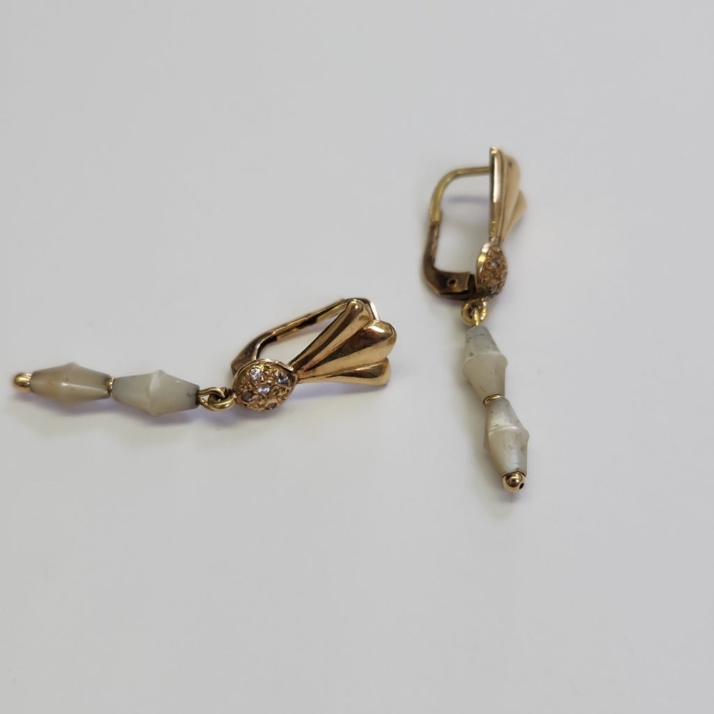 ARETES PAR ORO 14 K 2.8 GRMS (SEMINUEVO)