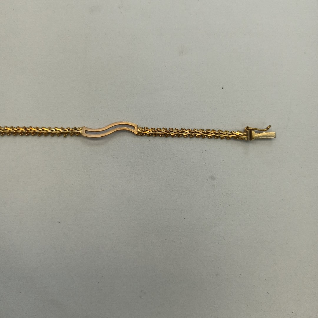 PULSERA ORO 14 K 5.5 GRMS (SEMINUEVO)