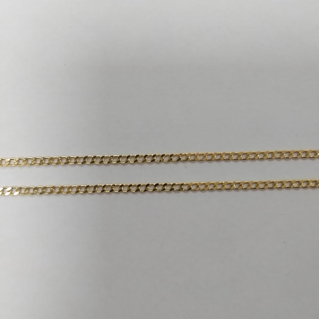 CADENAS BARBADA AMARILLA ORO 14K 1.9 (NUEVO)
