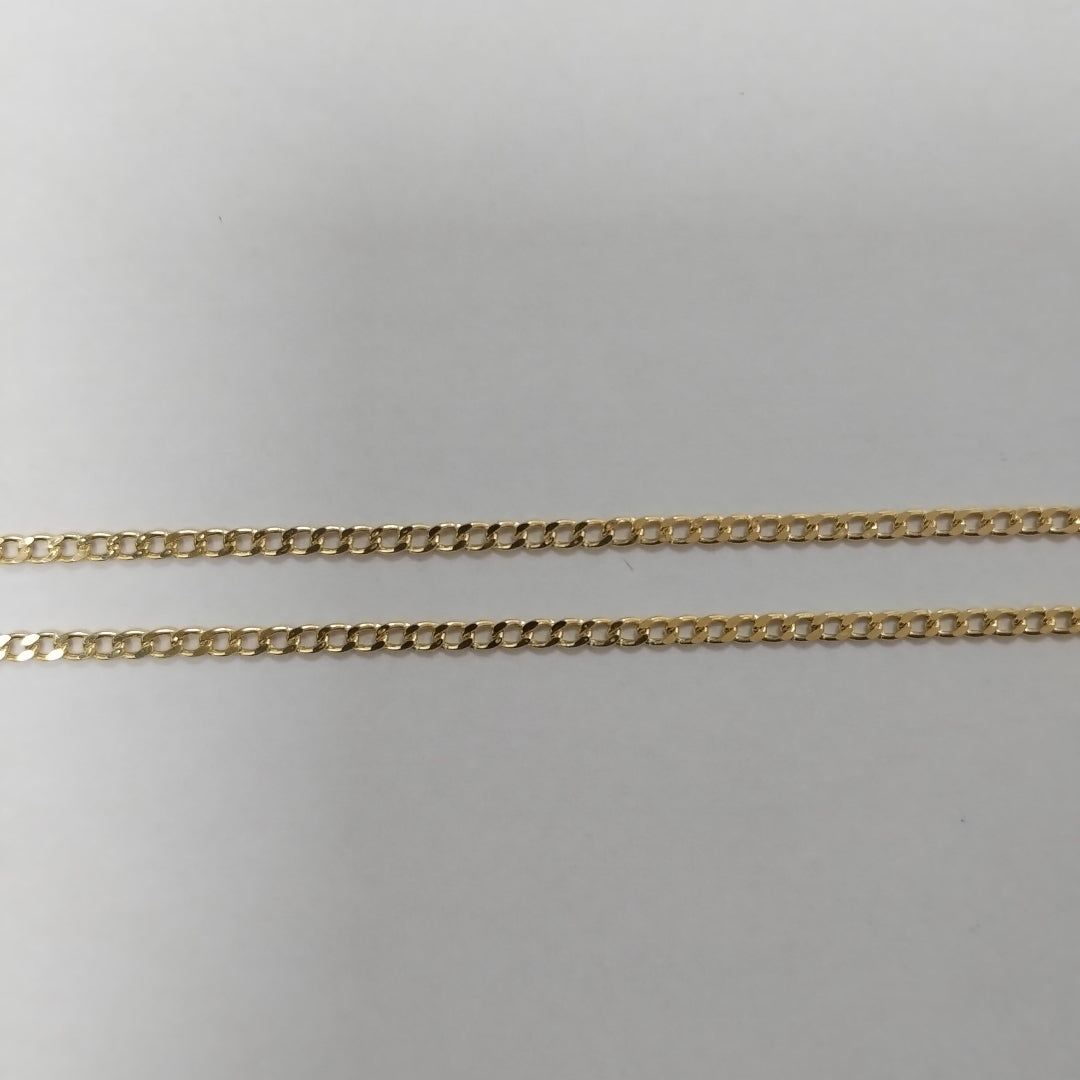 CADENAS BARBADA AMARILLA ORO 14K 1.9 (NUEVO)