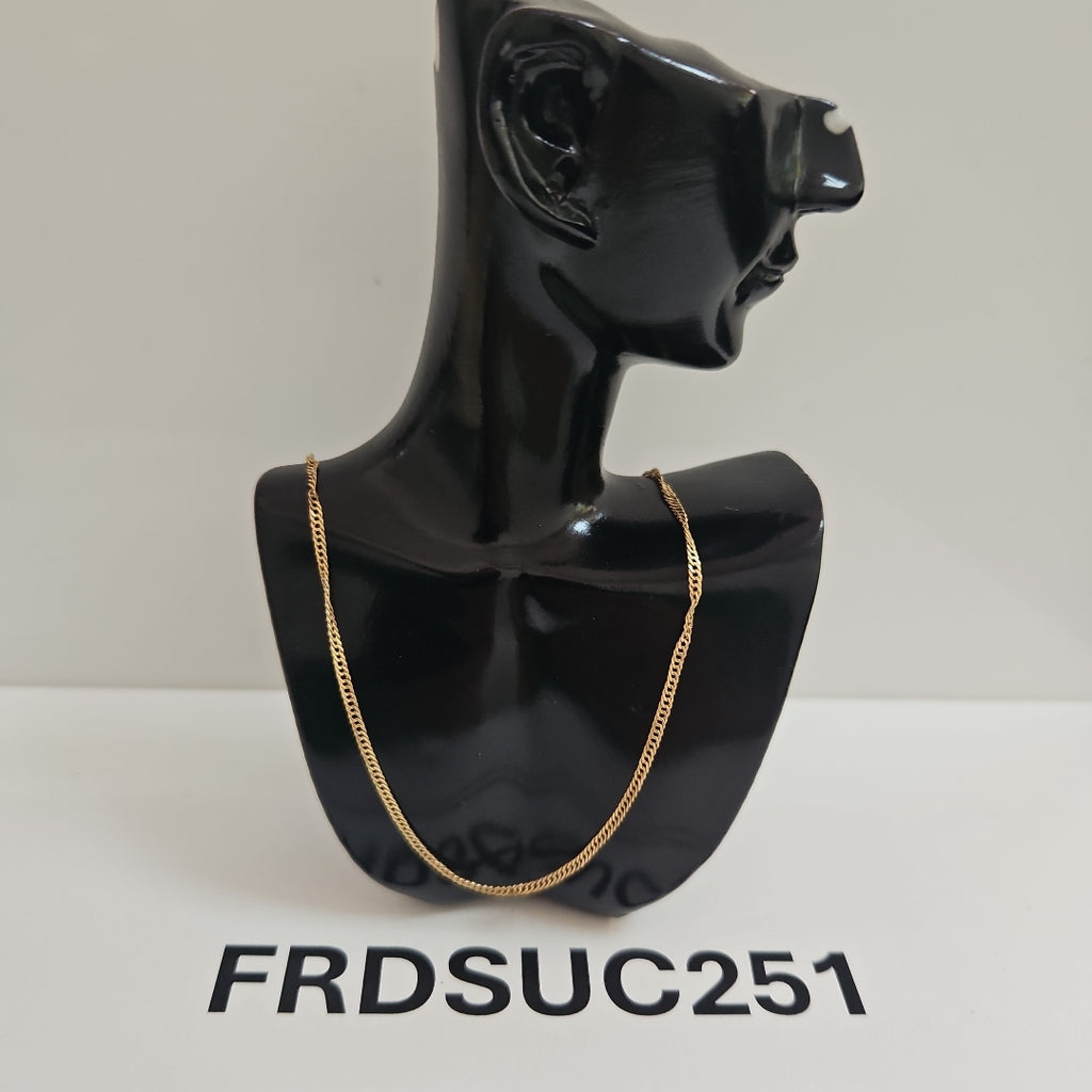 CADENA ORO 14 K 2,10 GRMS (SEMINUEVO)