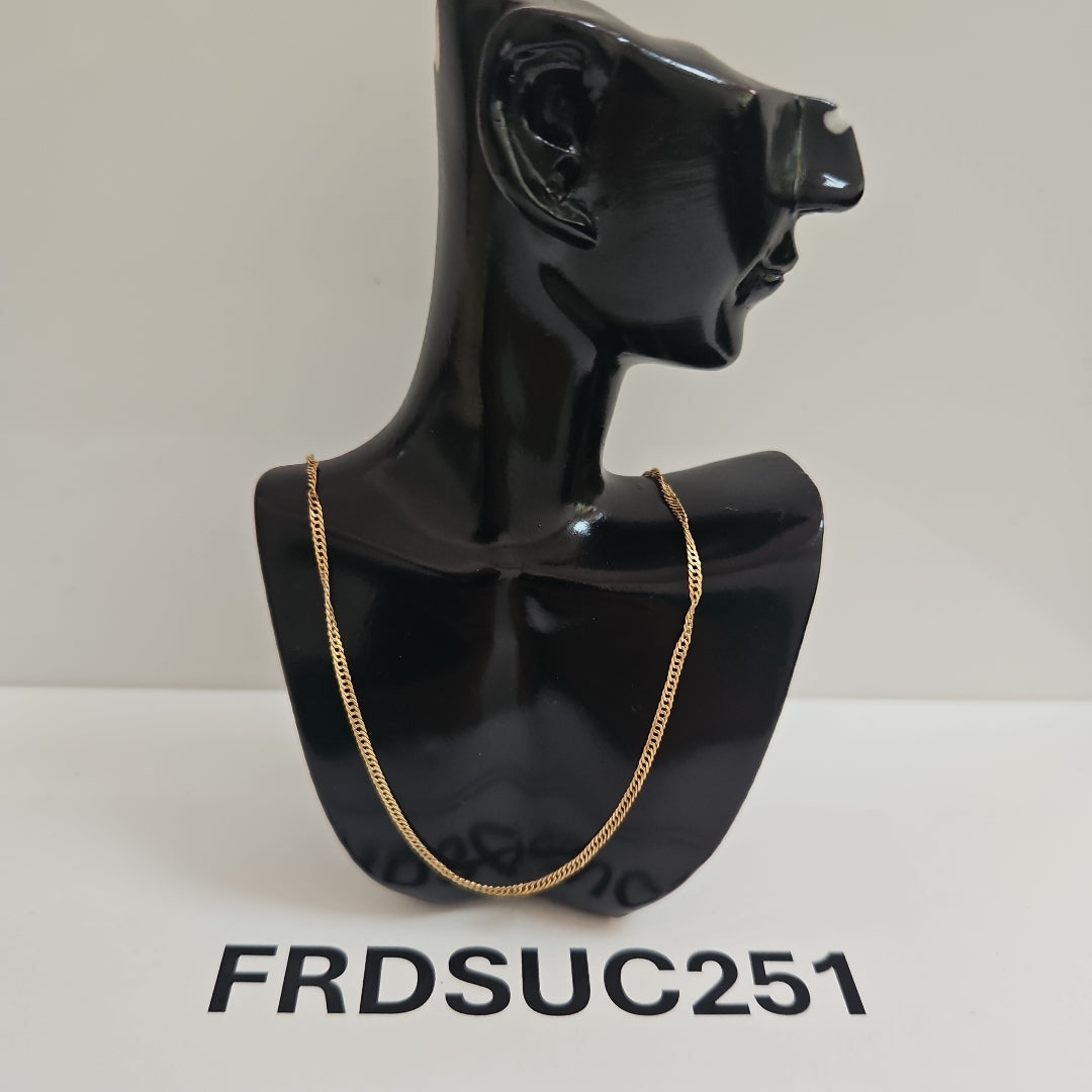 CADENA ORO 14 K 2,10 GRMS (SEMINUEVO)