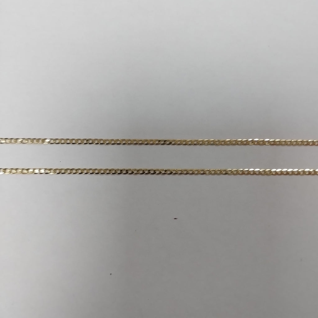 CADENAS BARBADA AMARILLA ORO 14K 2.1 (NUEVO)