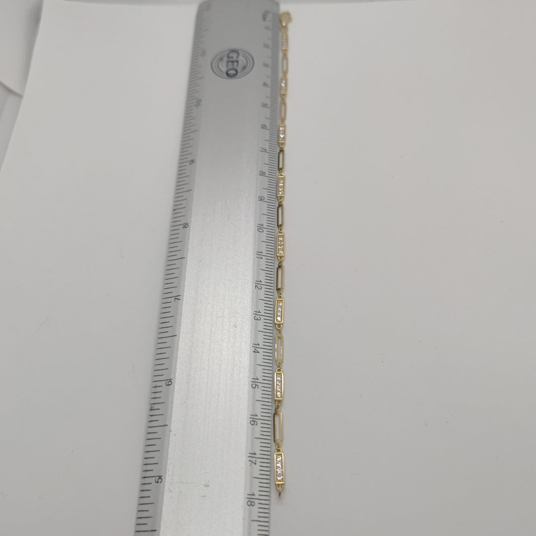 PULSERAS DAMA ORO 14K 3.8 (NUEVO)