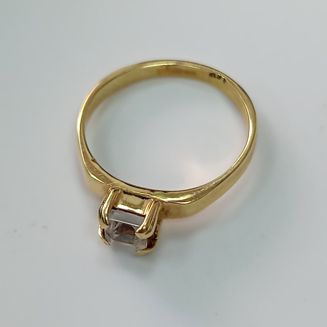 ANILLO ORO 14 K 2,80 GRMS (SEMINUEVO)