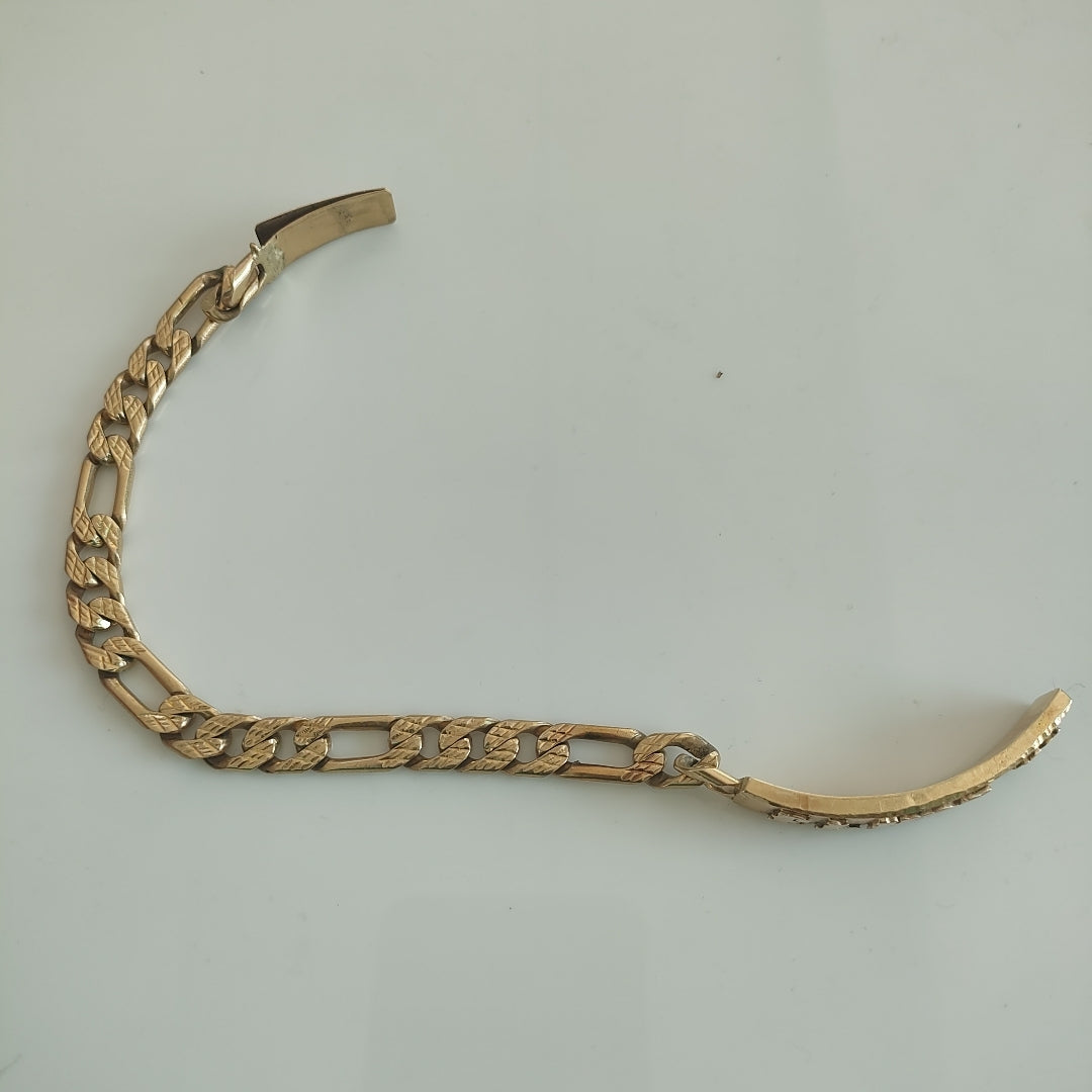 ESCLAVA ORO 10 K 35.9 GRMS (SEMINUEVO)