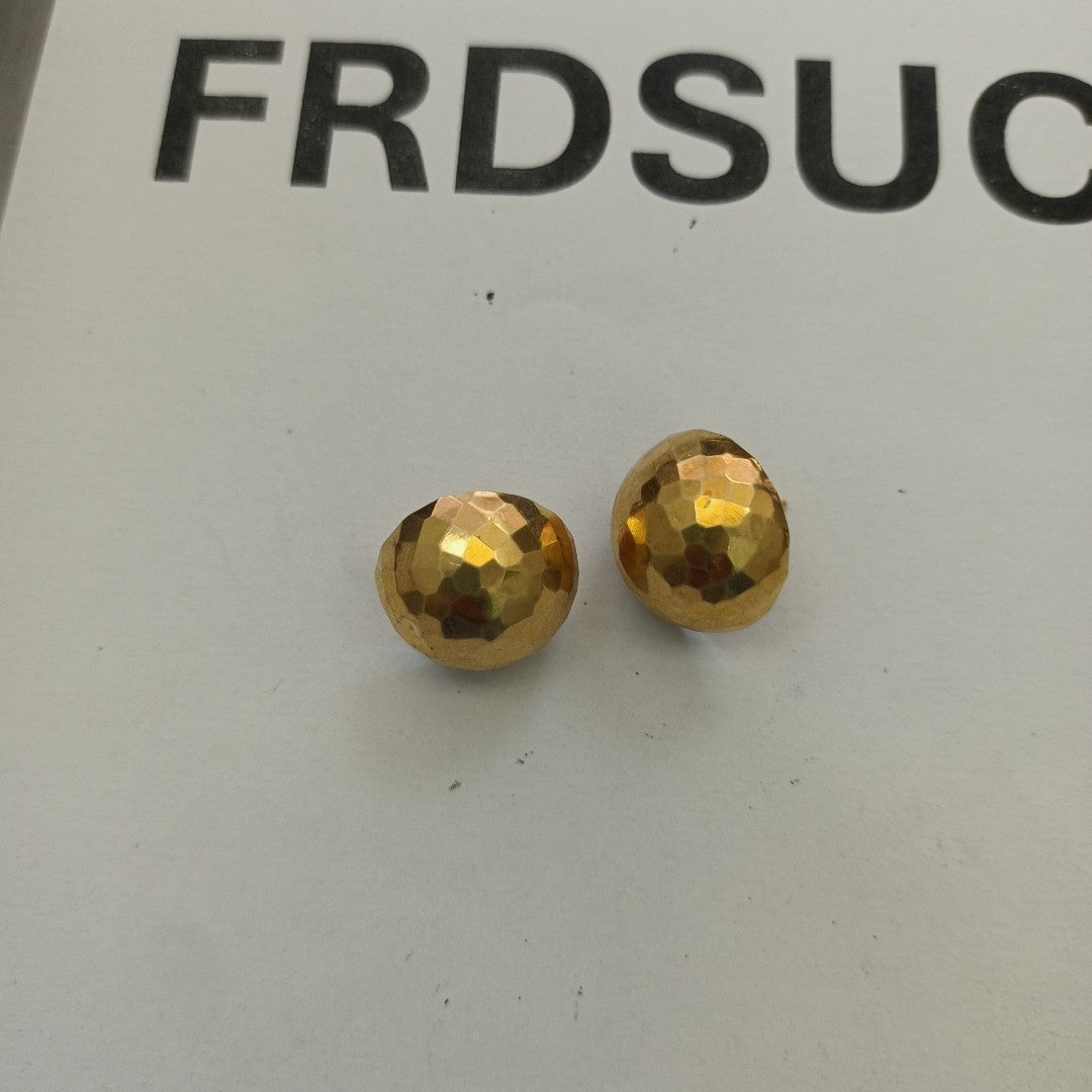 BROQUELES PAR ORO 18 K 2.9 GRMS (SEMINUEVO)