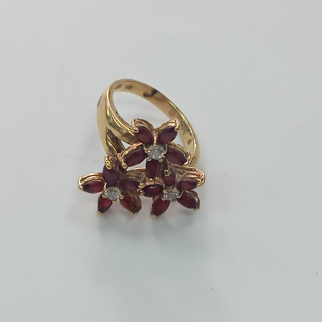 ANILLO ORO 14 K 5,90 GRMS (SEMINUEVO)