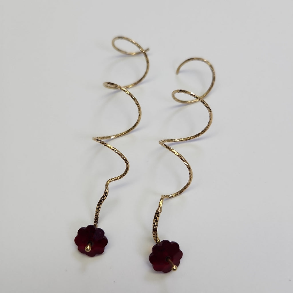 ARETES PAR ORO 10 K 2,00 GRMS (SEMINUEVO)