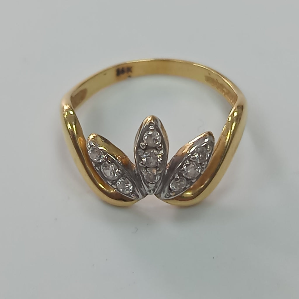 ANILLO ORO 14 K 2,80 GRMS (SEMINUEVO)