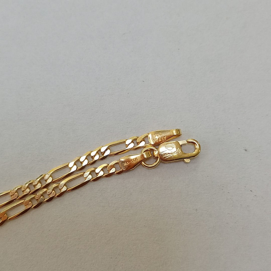 PULSERAS CABALLERO CARTIER 3 1 AMARILLA ORO 14K 2.2 (NUEVO)