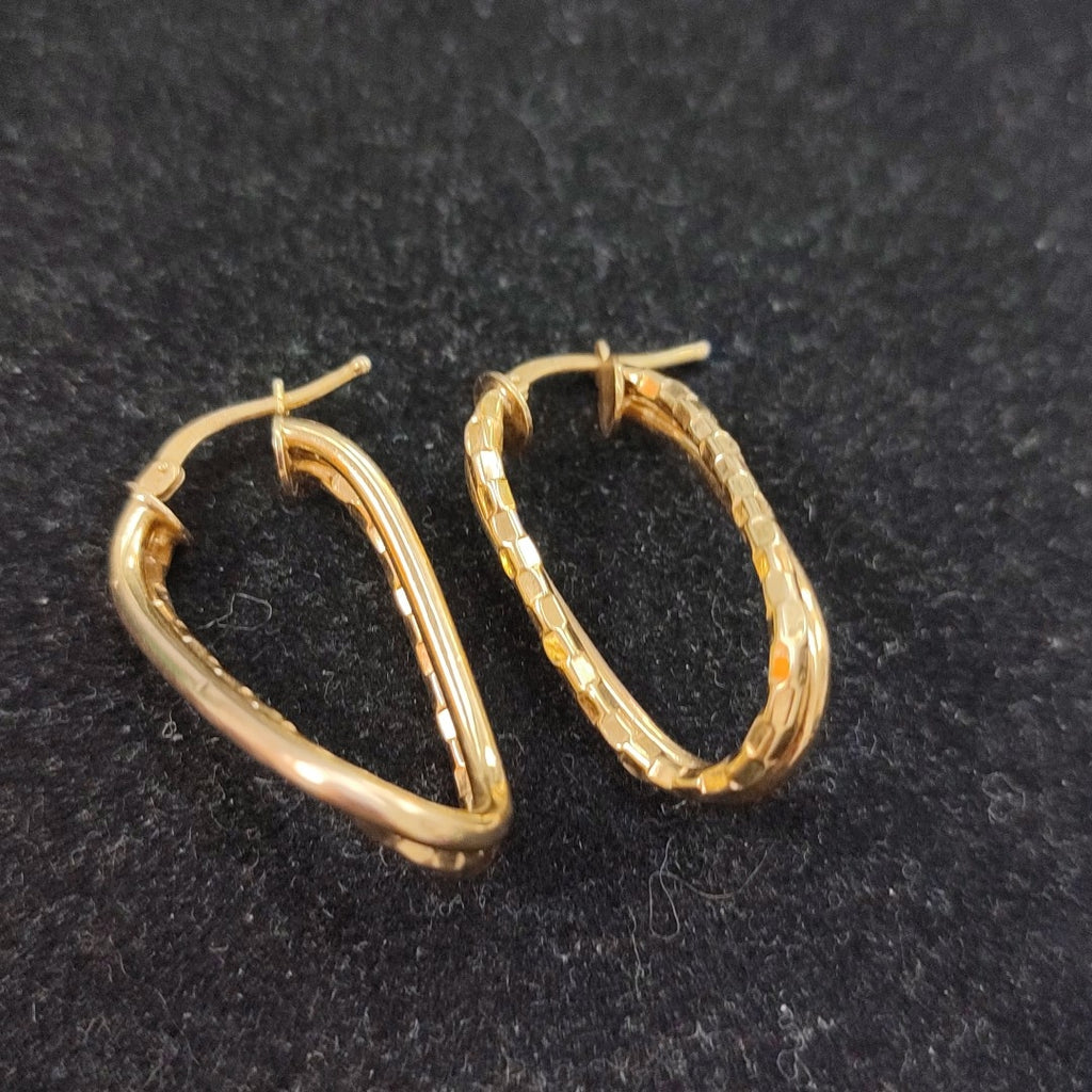 ARRACADAS PAR ORO 10 K 2.6 GRMS (SEMINUEVO)