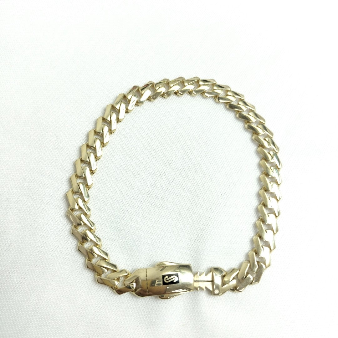PULSERA MONACO ORO 10K 6.8 (NUEVO)