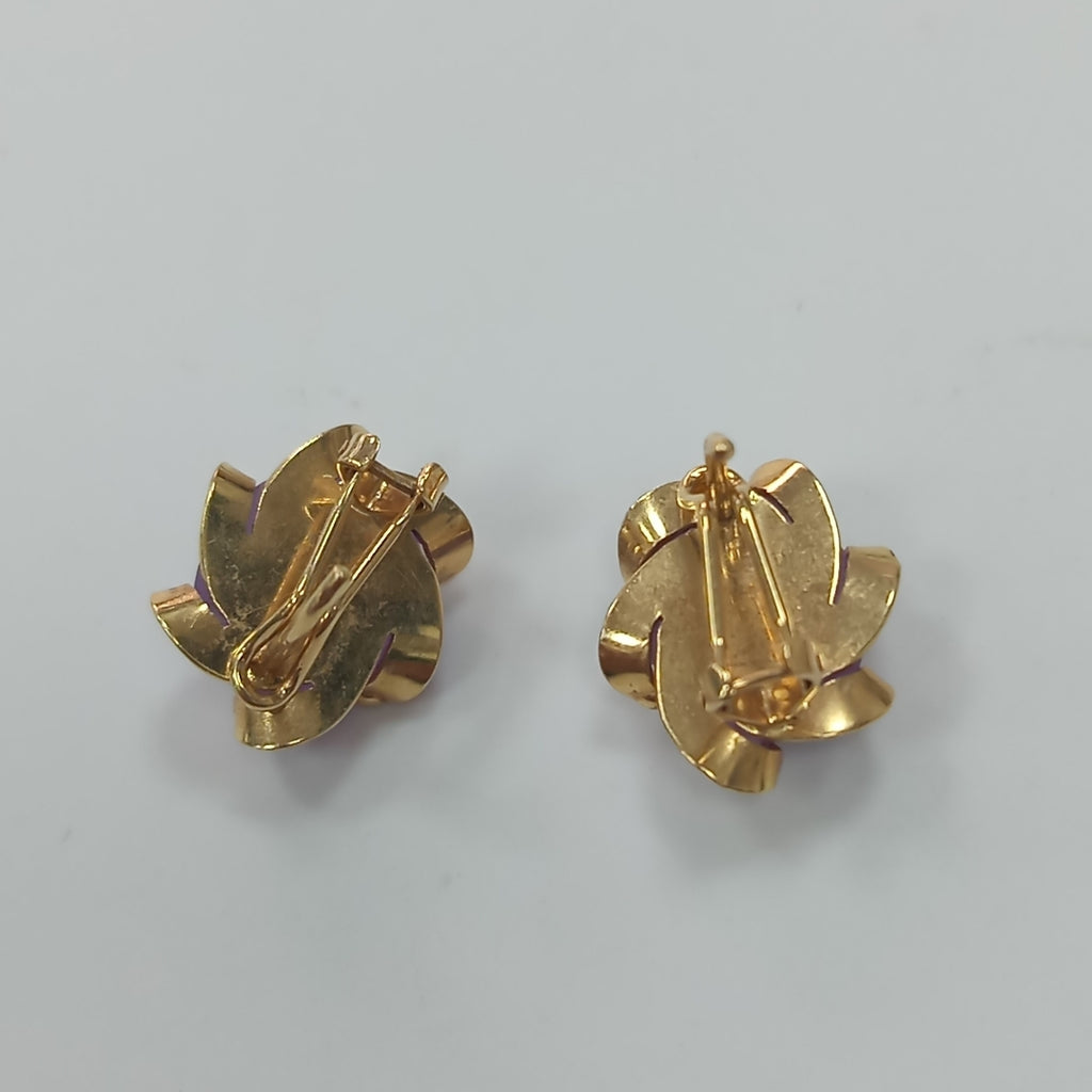 ARETES PAR ORO 14 K 5,70 GRMS (SEMINUEVO)