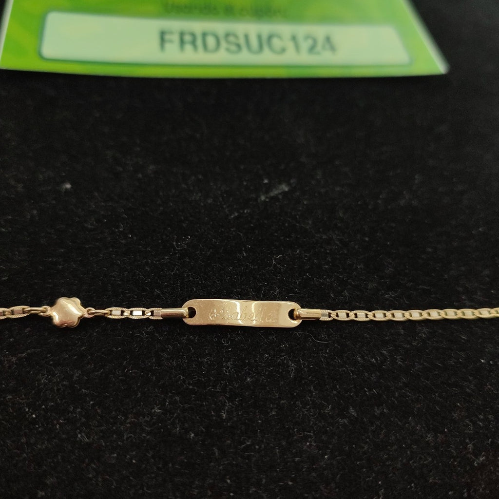 PULSERA ORO 14 K 1.3 GRMS (SEMINUEVO)