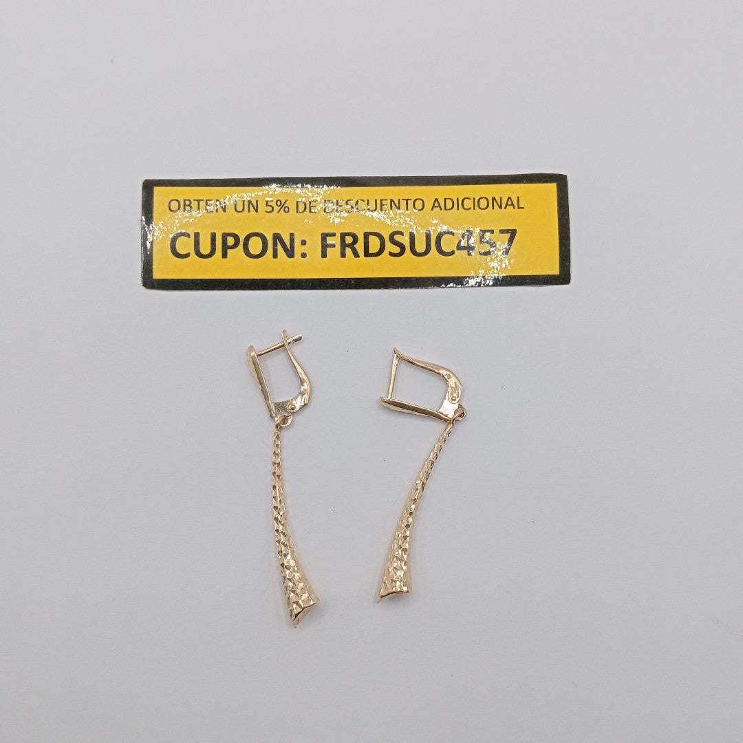 ARETES PAR ORO 14 K 2,70 GRMS (SEMINUEVO)