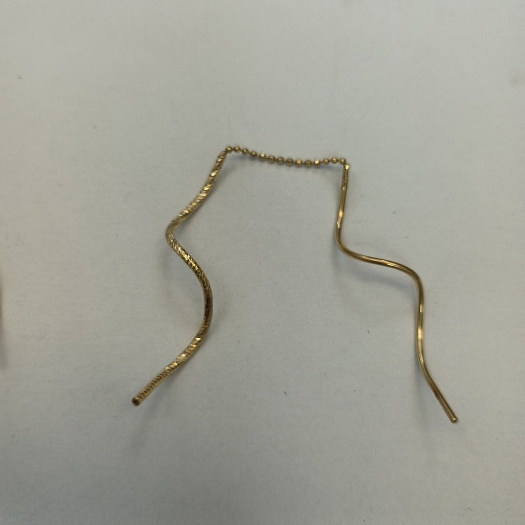 VIOLADORES PAR ORO 14 K 2.3 GRMS (SEMINUEVO)