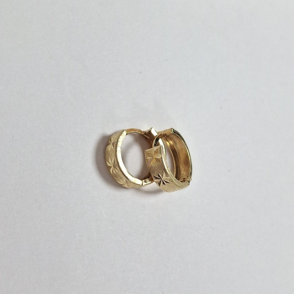 ARRACADAS PAR ORO 14 K 2.2 GRMS (SEMINUEVO)