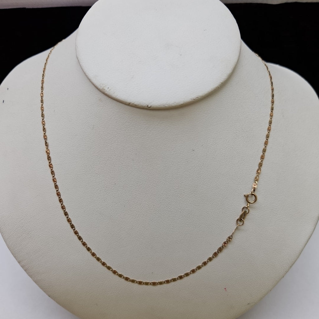 CADENA ORO 10 K 1,30 GRMS (SEMINUEVO)