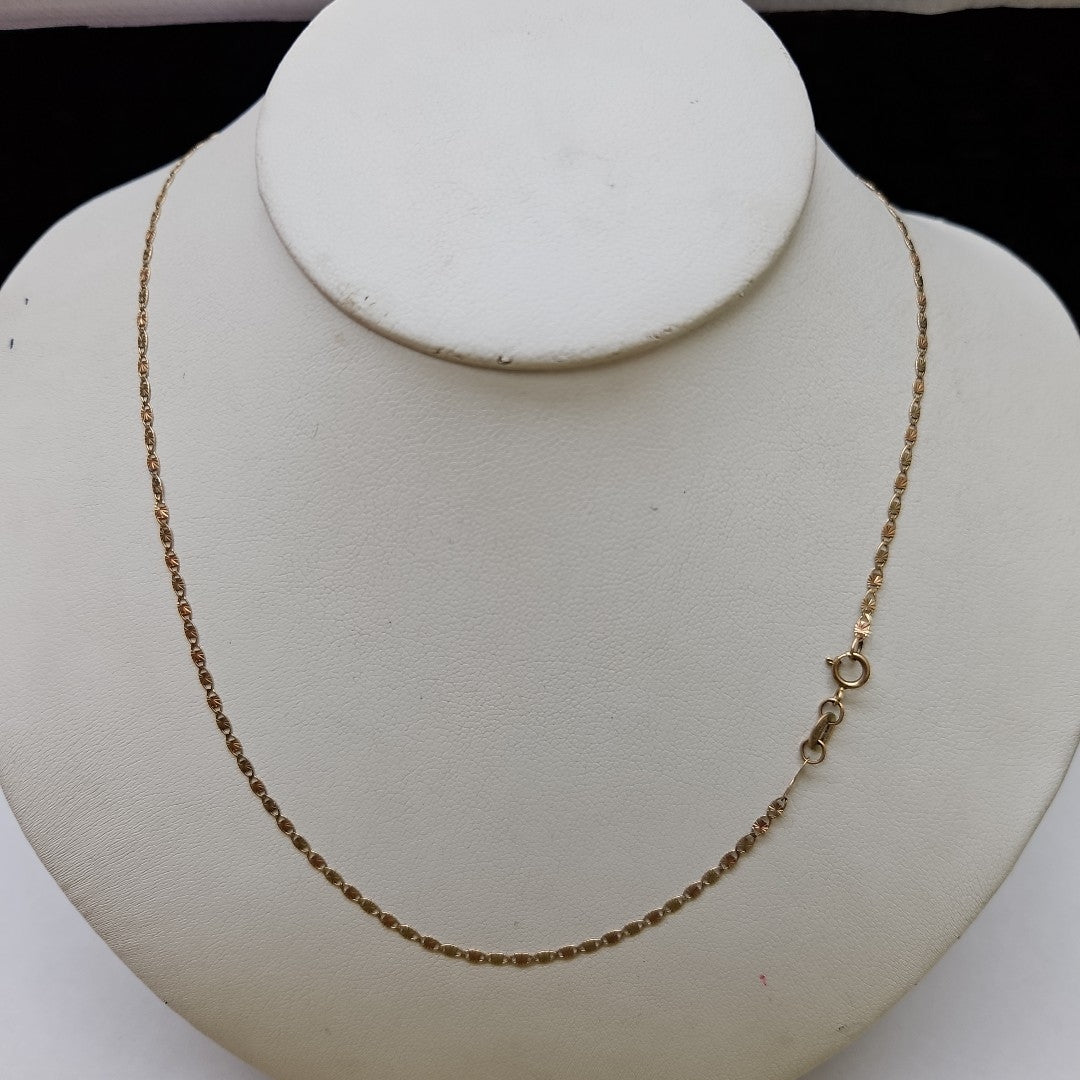 CADENA ORO 10 K 1,30 GRMS (SEMINUEVO)