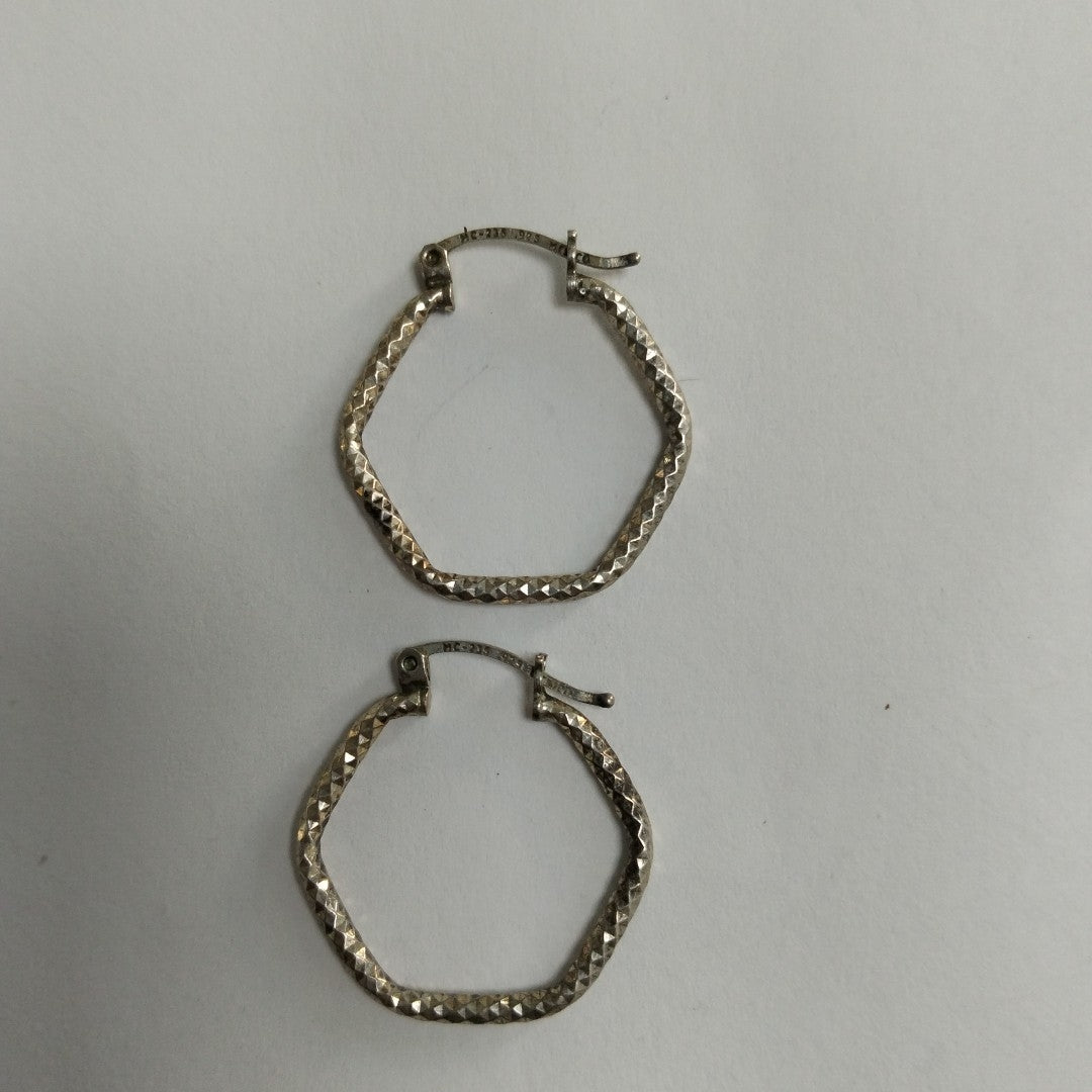 ARETES PAR PLATA 2 GRMS (SEMINUEVO)