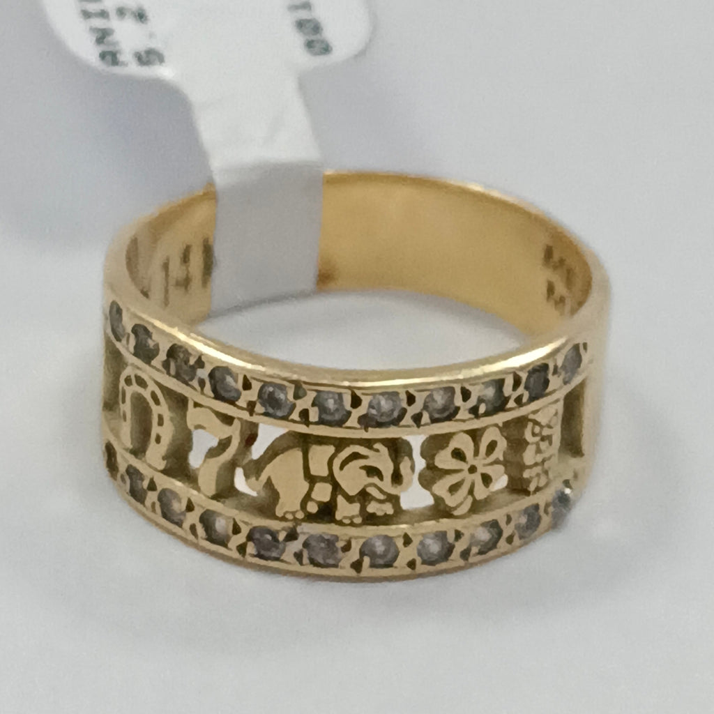 ANILLITO ORO 14 K 5.2 GRMS (SEMINUEVO)