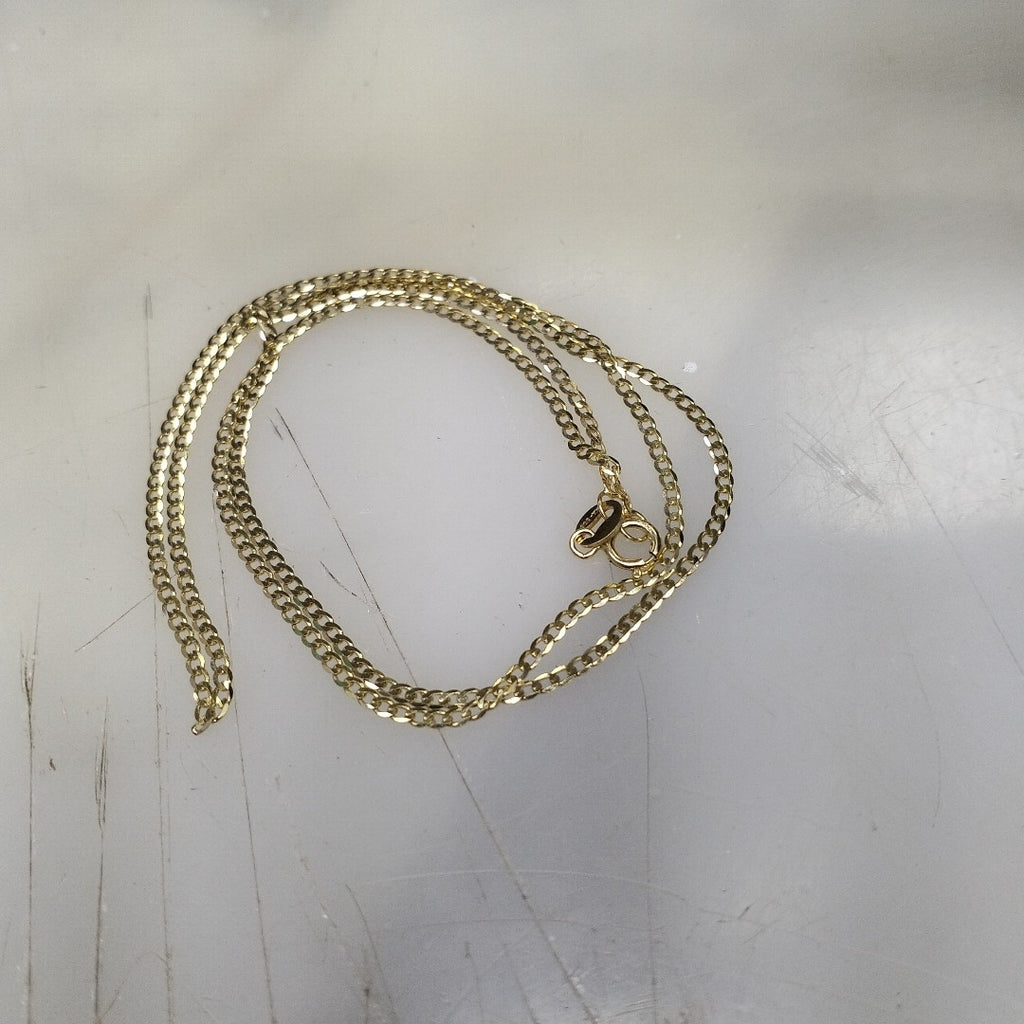 CADENAS BARBADA AMARILLA ORO 14K 1.9 (NUEVO)
