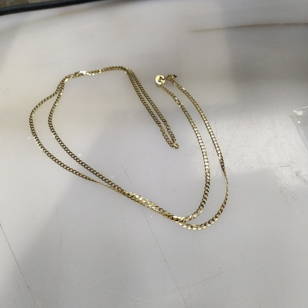 CADENAS BARBADA AMARILLA ORO 14K 2 (NUEVO)