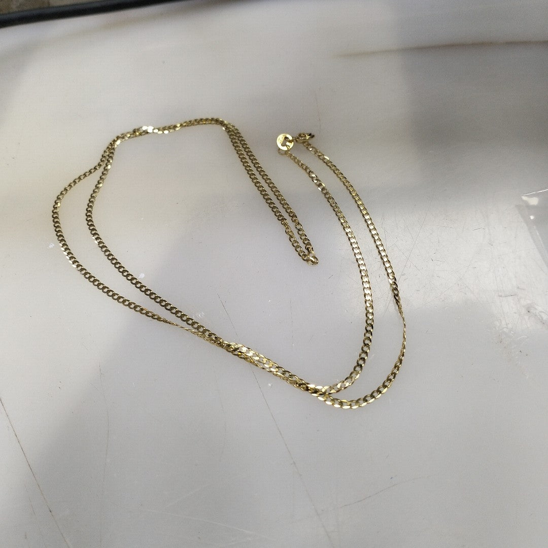 CADENAS BARBADA AMARILLA ORO 14K 2 (NUEVO)