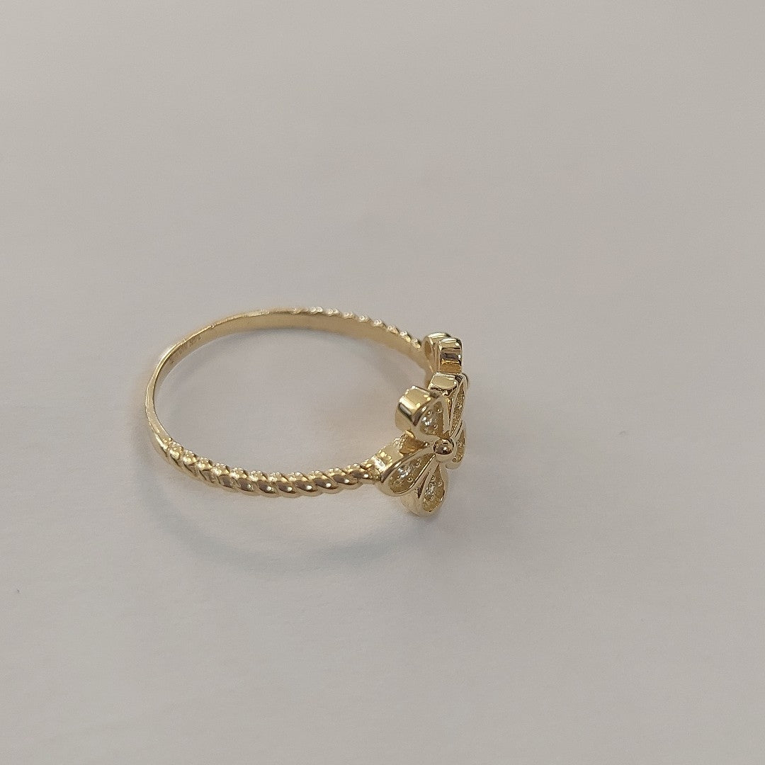 ANILLOS DAMA ORO 14K 2 (NUEVO)
