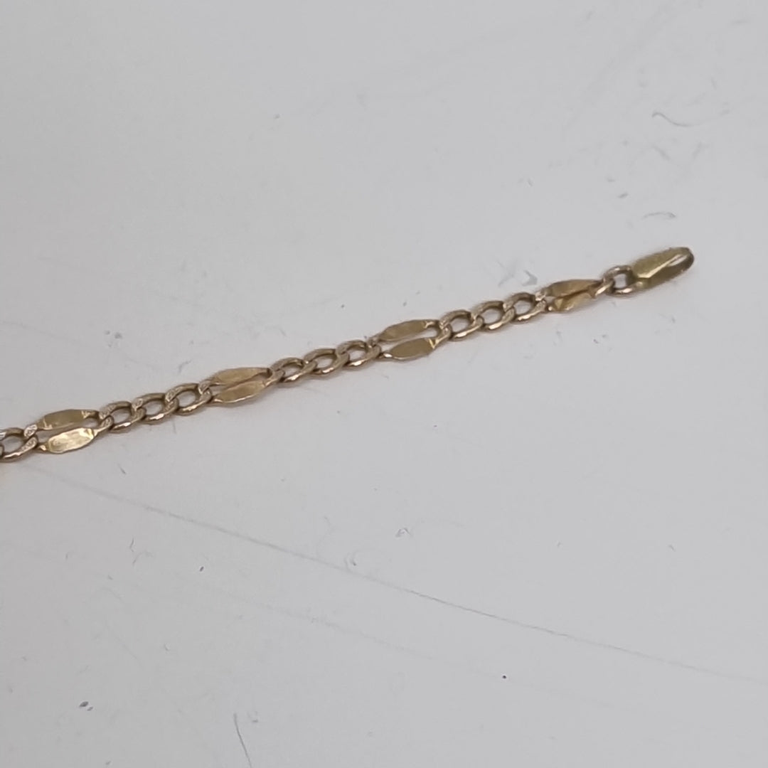 PULSERA ORO 14 K 0.9 GRMS (SEMINUEVO)