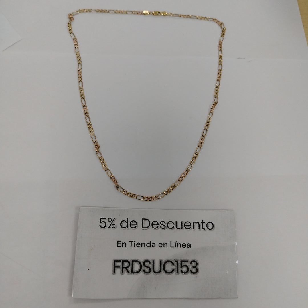 CADENA ORO 14 K 4.5 GRMS (SEMINUEVO)